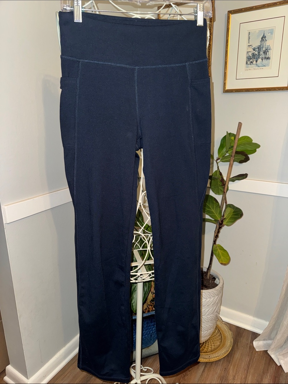 Women's High-Waist Stretch Pants like new!